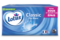 Lotus Boîte mouchoirs Classic Pur Blanc