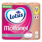 Lotus Papier toilette  Moltonel Pèche