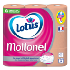 Lotus Papier toilette Moltonel Pèche
