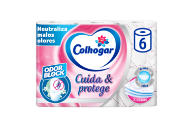 Colhogar Papel Higiénico Cuida&Protege blanco