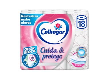 Colhogar Papel Higiénico Cuida&Protege blanco