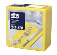 Tork Tovagliolo Dinner giallo (piegato in 8)