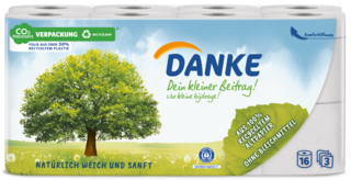Danke - Dein kleiner Beitrag im Badezimmer