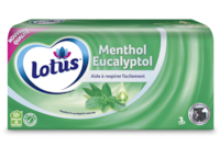 Lotus Boîte mouchoirs Menthol Eucalyptol