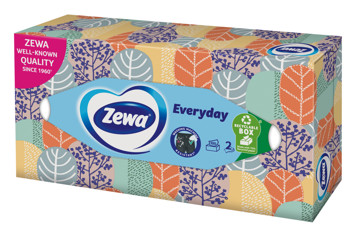 Косметичні серветки Zewa Everyday - Zewa