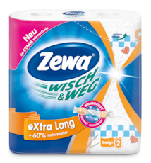 Zewa Паперові рушники Wisch&Weg Декор
