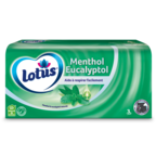 Lotus Boîte mouchoirs Menthol Eucalyptol