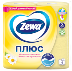 Zewa Туалетний папір Плюс Ромашка