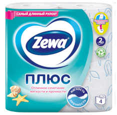 Zewa Туалетний папір Плюс Океанська свіжість
