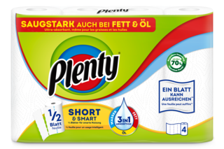 Plenty Short & Smart Haushaltstücher
