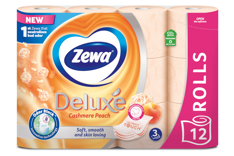 Zewa Deluxe Cashmere Peach