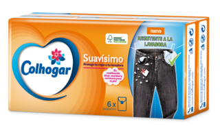 Colhogar Pañuelos Suavísimo Compact Resistentes a la lavadora