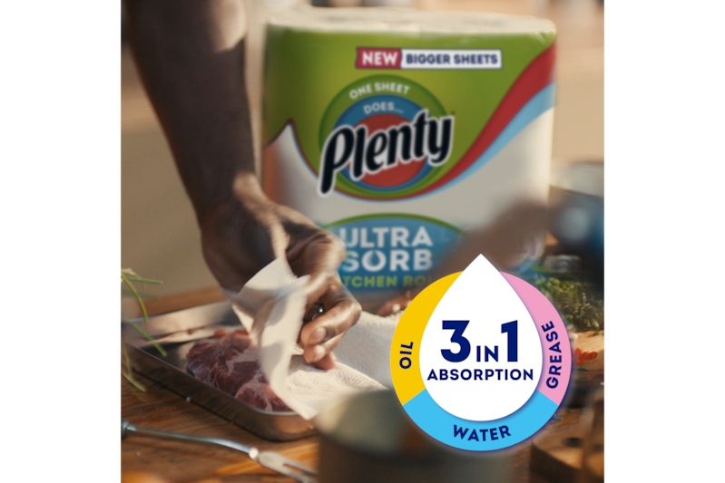 Slider main image for Plenty Ultrasorb Kitchen Roll 9
