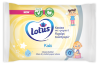 Lotus Kids fugtigt toiletpapir