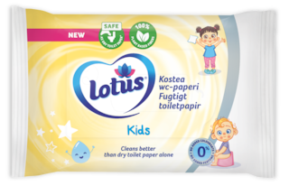 Lotus Kids Kostea wc-paperi