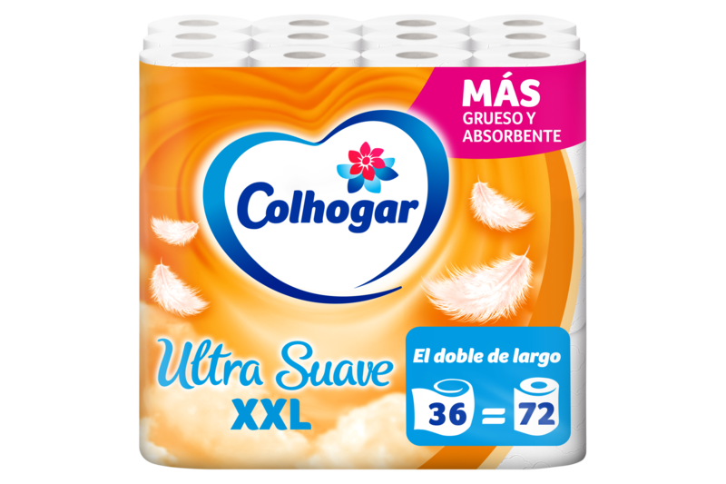 Colhogar Papel Higiénico Ultra Suave XXL