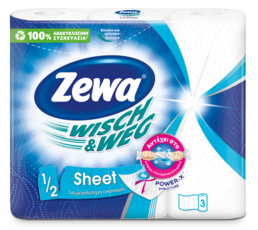 Zewa Wisch&Weg 1/2 Sheet