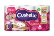 Cushelle Quilted Rhubarb & Raspberry Toilet Roll 50% More Sheets