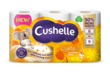 Cushelle Quilted Sunshine and Daisy Toilet Roll 50% More Sheets