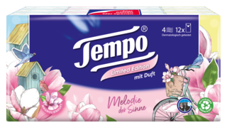 Tempo Taschentücher mit Duft Melodie der Sinne