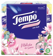 Tempo Taschentücher mit Duft Melodie der Sinne