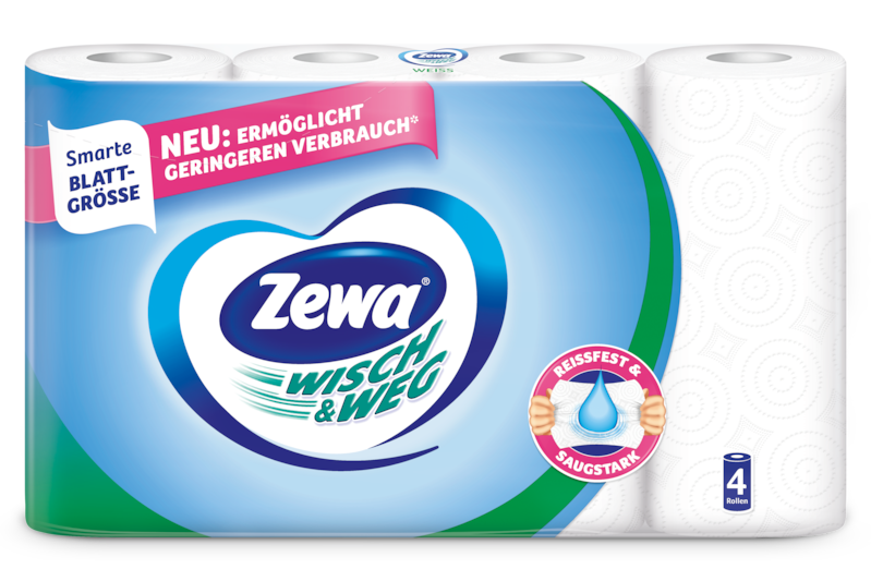 Zewa Wisch&Weg Weiss