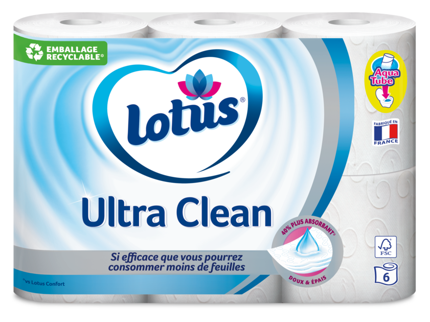Papier Toilette Lotus Ultra Clean Lotus Papier Toilette Lotus Ultra Clean Lotus