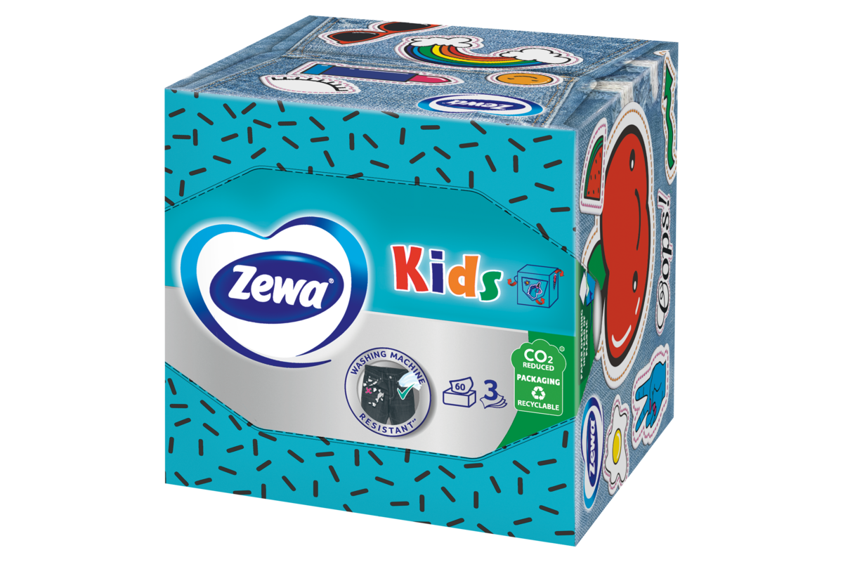 Косметичні серветки ZEWA Kids - Zewa