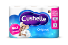Cushelle Original Toilet Roll 50% More Sheets