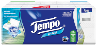 Tempo Taschentücher protect