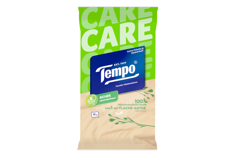 Tempo Feuchte Toilettentücher Travelpack