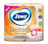 Zewa Туалетний папір  Deluxe Персик