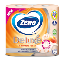 Zewa Deluxe Cashmere Peach wc papír