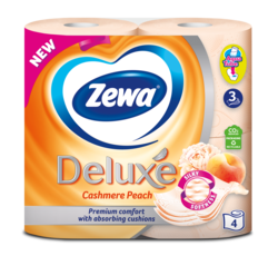Zewa Deluxe Cashmere Peach