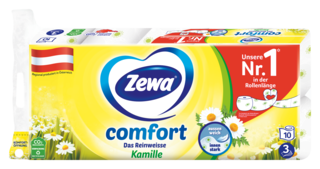 Zewa comfort Das Reinweisse Kamille