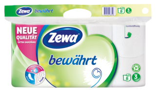 Zewa bewährt