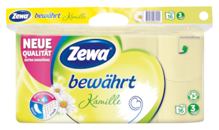 Zewa bewährt Kamille