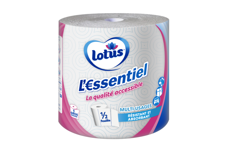 Slider main image for Lotus Essuie-tout L'€ssentiel Bobine 1