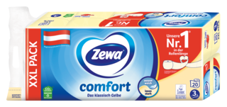 Zewa comfort Das klassisch Gelbe