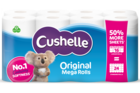 Cushelle Original Toilet Roll 50% More Sheets