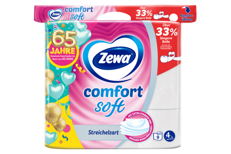 Zewa comfort soft Streichelzart