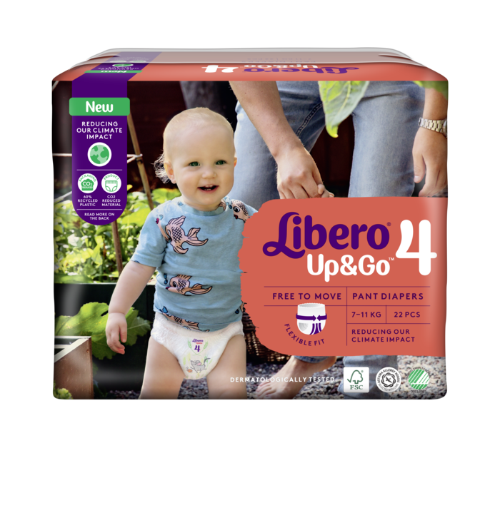 Libero Up and Go 4 buksebleie 7-11kg - Libero