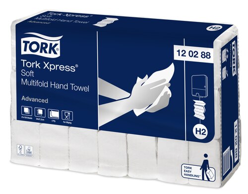 Tork Xpress® miękki ręcznik Multifold (w składce wielopanelowej)