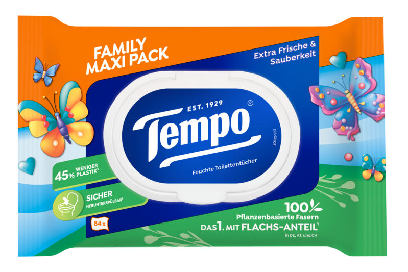 Tempo Feuchte Toilettentücher Maxi pack