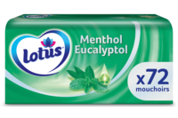 Lotus Boite Mouchoirs Menthol Eucalyptol