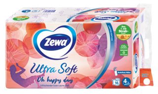 Zewa Ultra Soft Limited Edition mit Stroh-Anteil