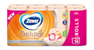 Zewa Deluxe Cashmere Peach