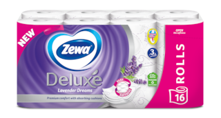 Zewa Deluxe Lavender Dreams