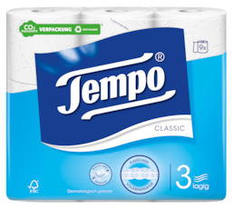 Tempo WC Papier Classic 3 lagig