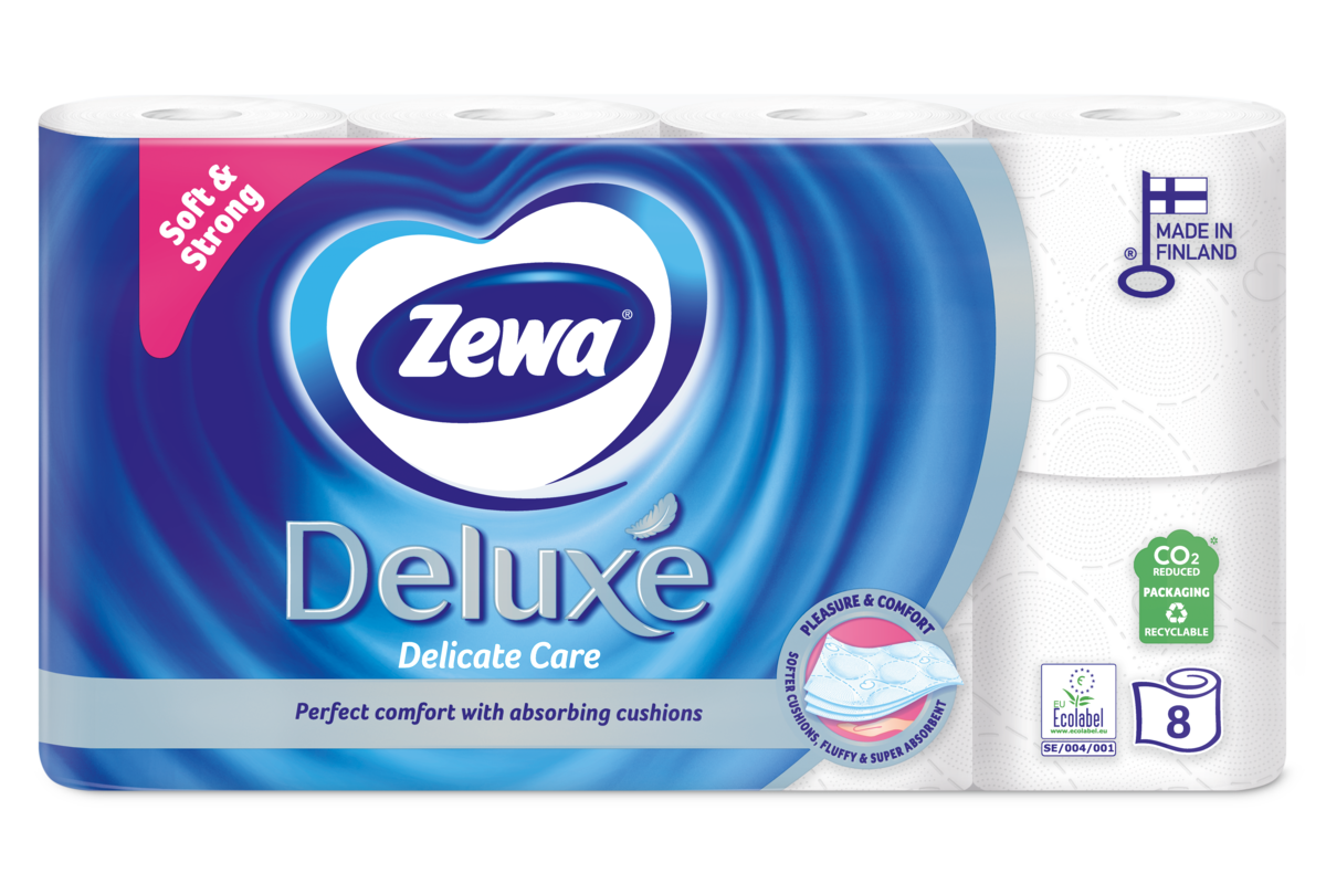 Zewa Deluxe Delicate Care Zewa